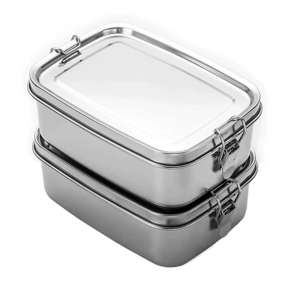 Meal Prep Lunch - صندوق غداء من الفولاذ المقاوم للصدأ