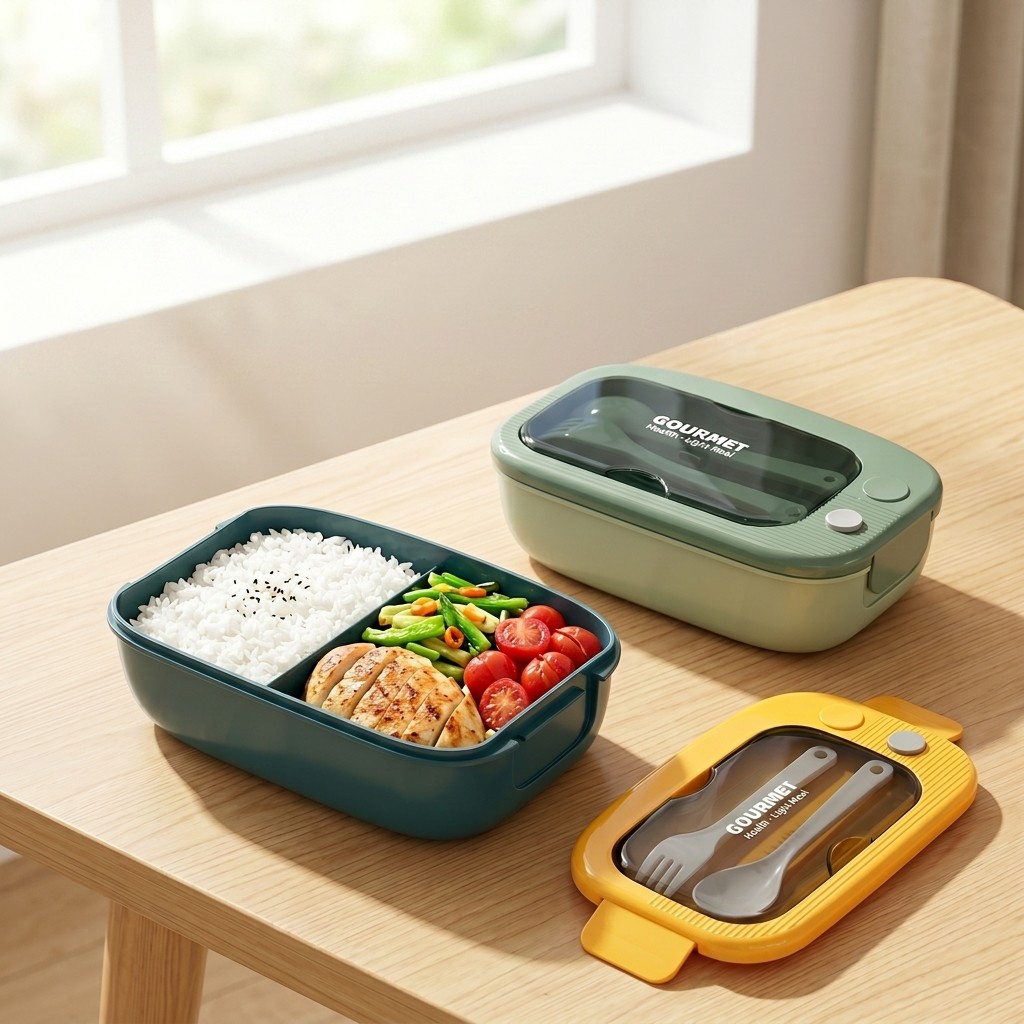 Meal Prep Or Prep Meal - علبة طعام بلاستيكية قابلة للاستخدام في