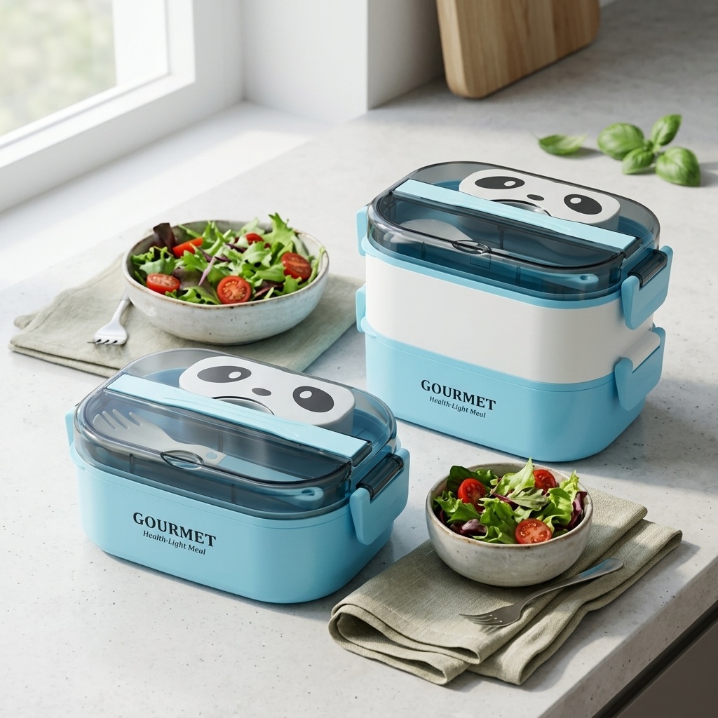 Meal Prep Or Prep Meal - صندوق غداء بلاستيكي آمن للميكروويف للأطفال