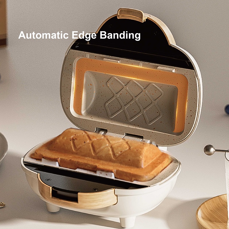 Breakfast Sandwich Press - آلة صنع الساندويتشات بقوة 500 واط،