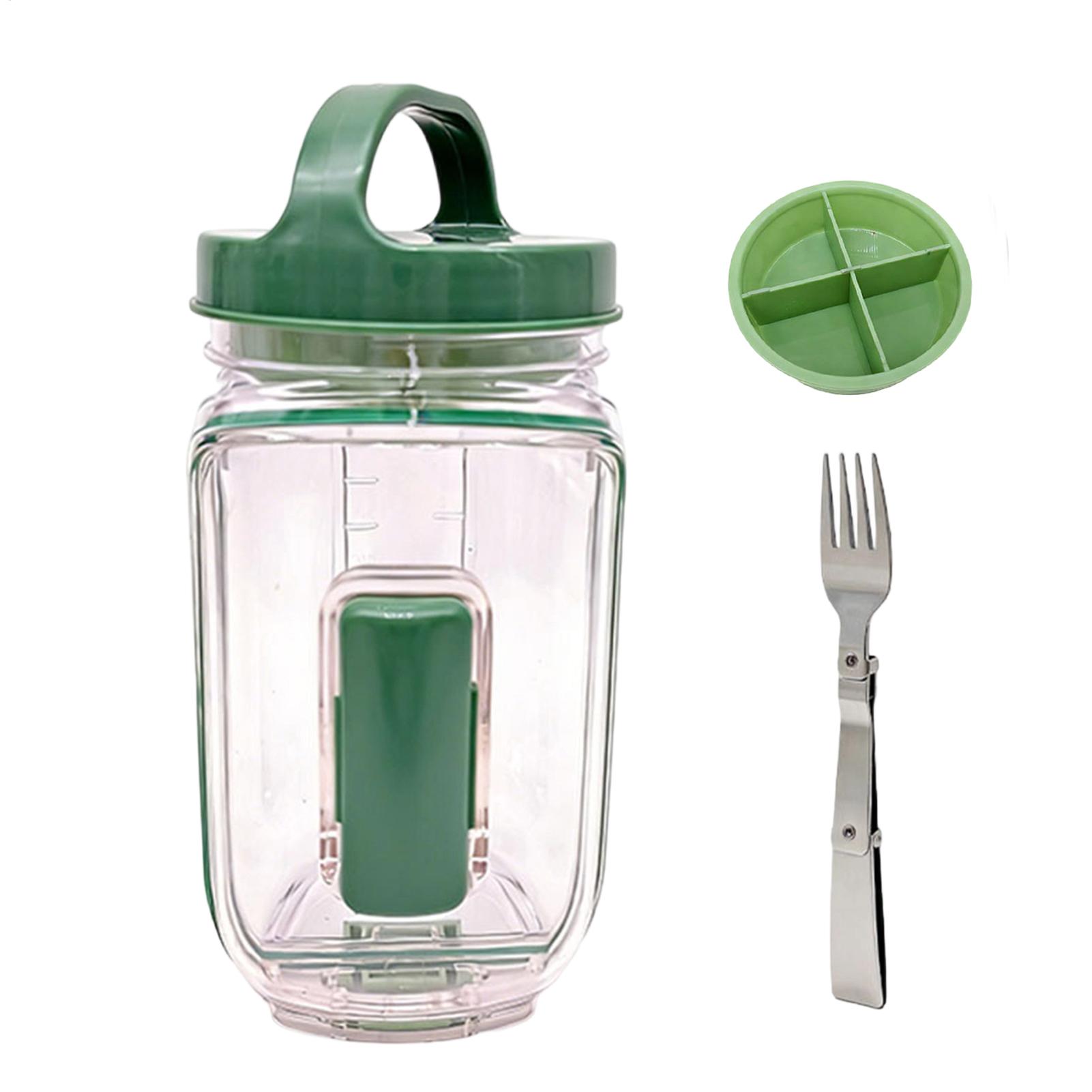 وعاء سلطة بفتحة جانبية سعة 100 - مراجعة Meal Prep Gym Food وسعره
