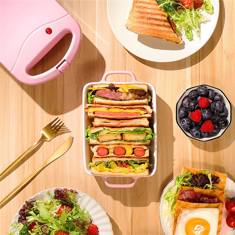 【B25B!】 صانعة ساندويتش كهربائي - مراجعة Breakfast Sandwich Press وسعره