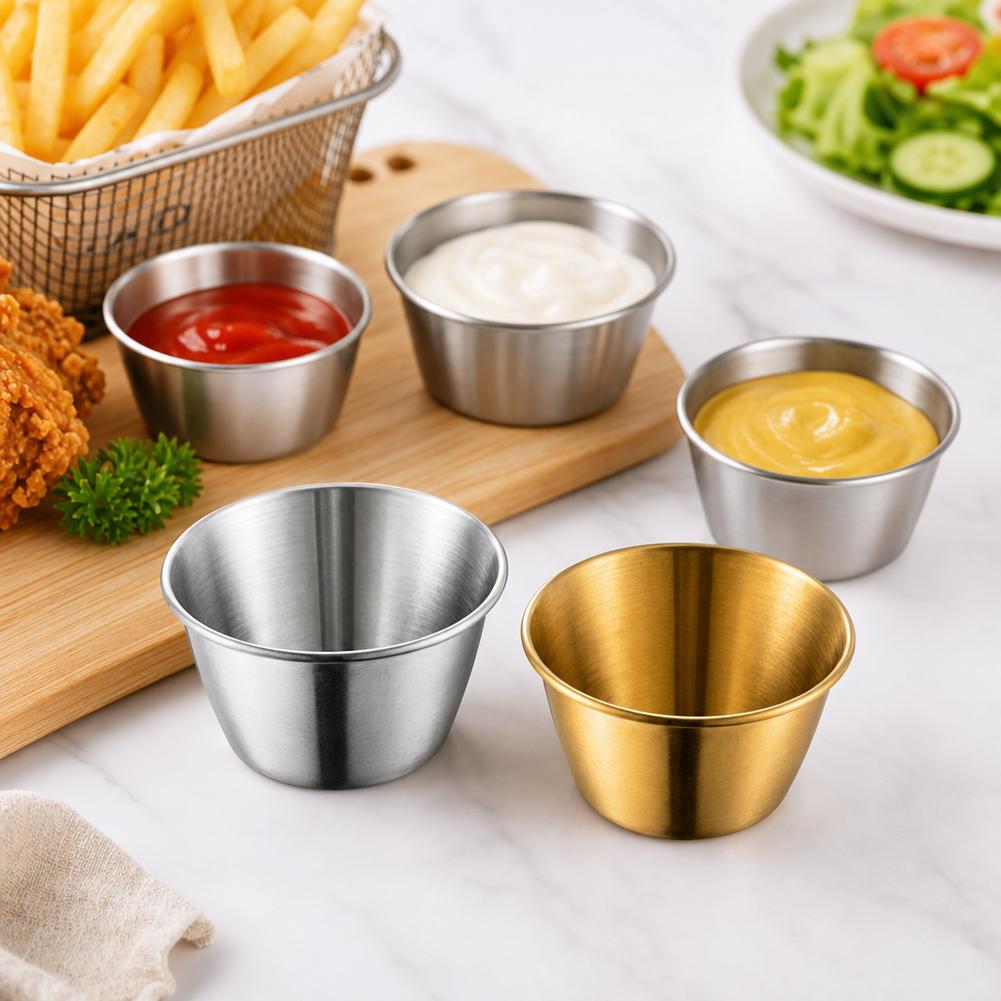 أكواب صلصة من الفولاذ المقاوم  - مراجعة Sauce Dipping Cup وسعره