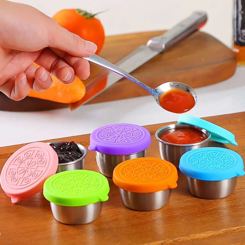 6 قطع أكواب صلصة عالية الجودة، - مراجعة Sauce Dipping Cup وسعره