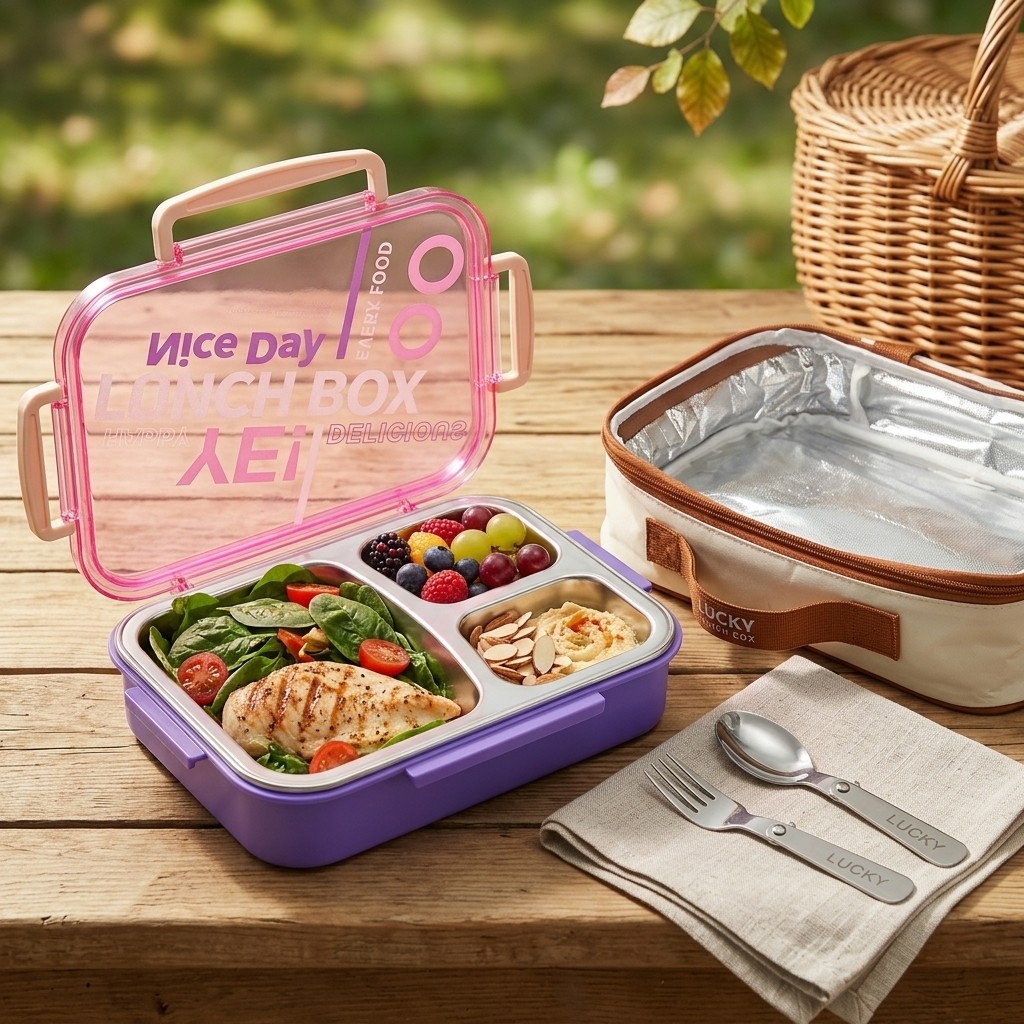 صندوق غداء من الفولاذ المقاوم  - مراجعة Meal Prep Or Prep Meal وسعره