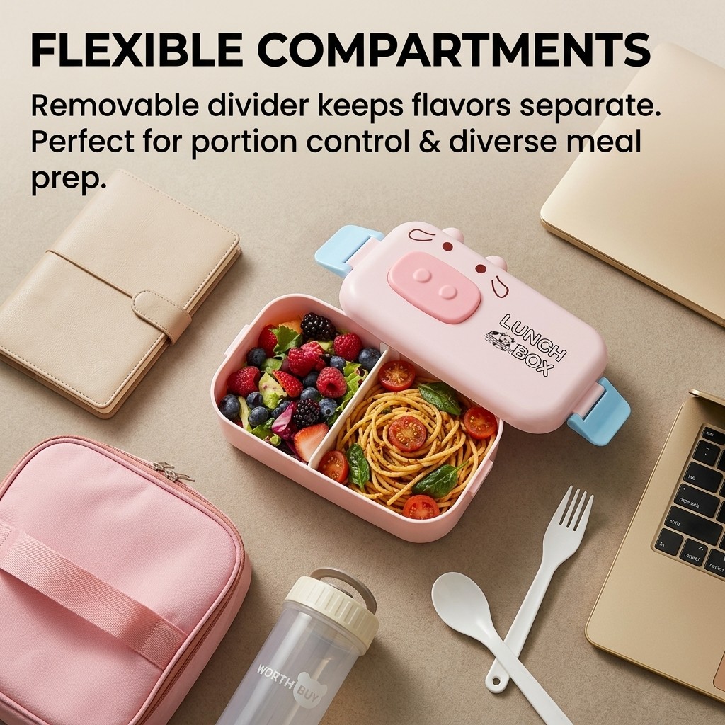 صندوق غداء بلاستيكي للأطفال قا - مراجعة Meal Prep Or Prep Meal وسعره
