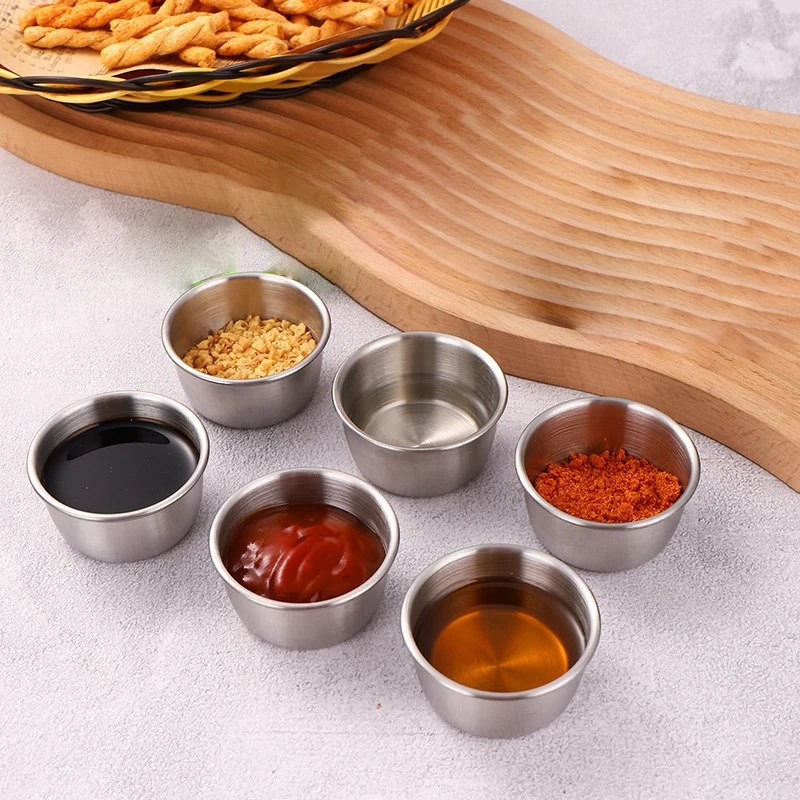 وعاء غمس الصلصة 304 أكواب غمس  - مراجعة Sauce Dipping Cup وسعره