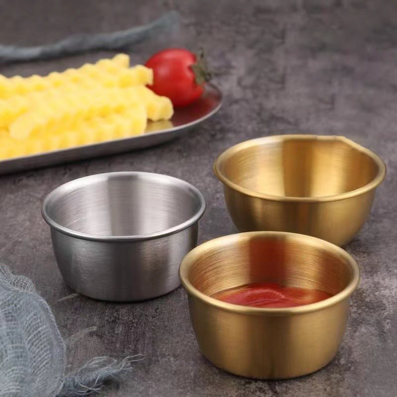 🛒 طبق توابل صغير من الفولاذ ال - مراجعة Sauce Dipping Cup وسعره