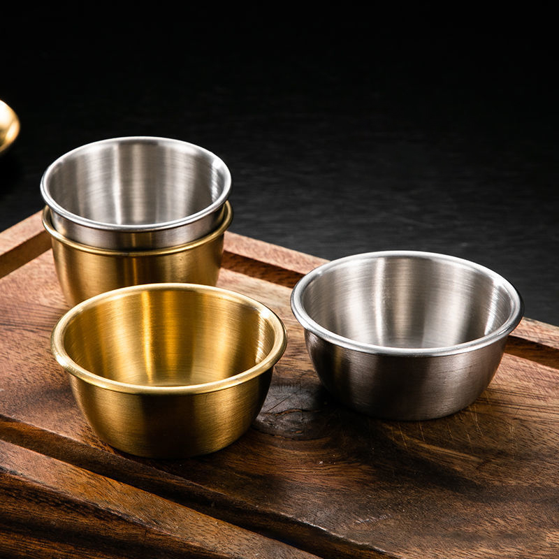 🛒 طبق توابل صغير من الفولاذ ال - مراجعة Sauce Dipping Cup وسعره