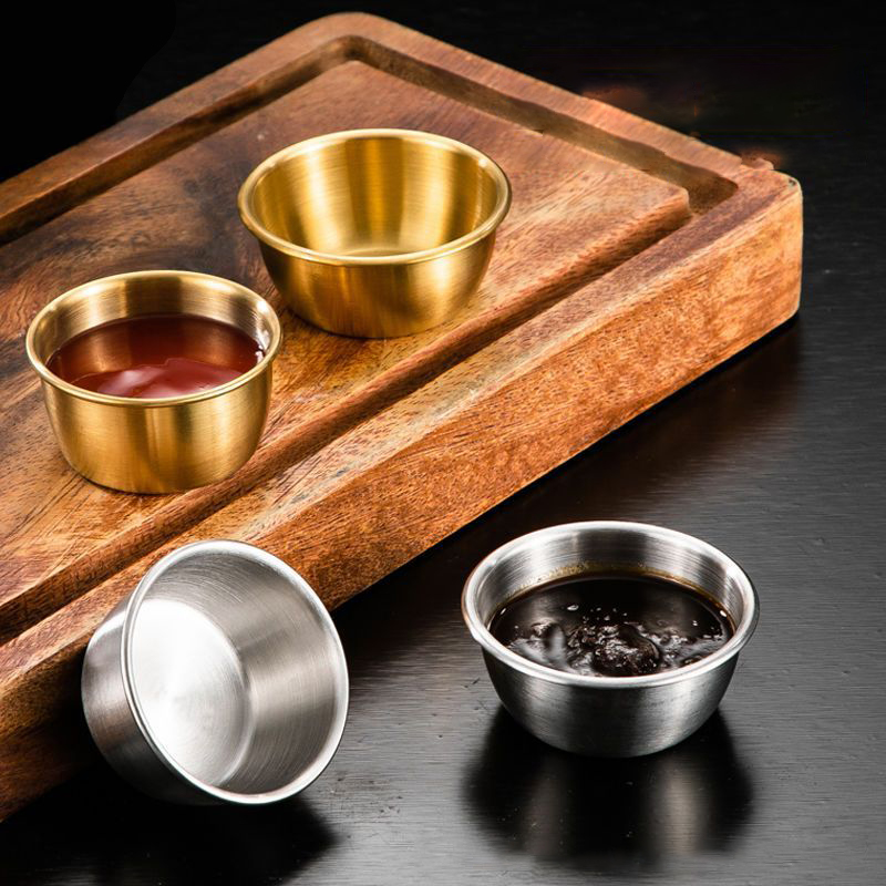 🛒 طبق توابل صغير من الفولاذ ال - مراجعة Sauce Dipping Cup وسعره