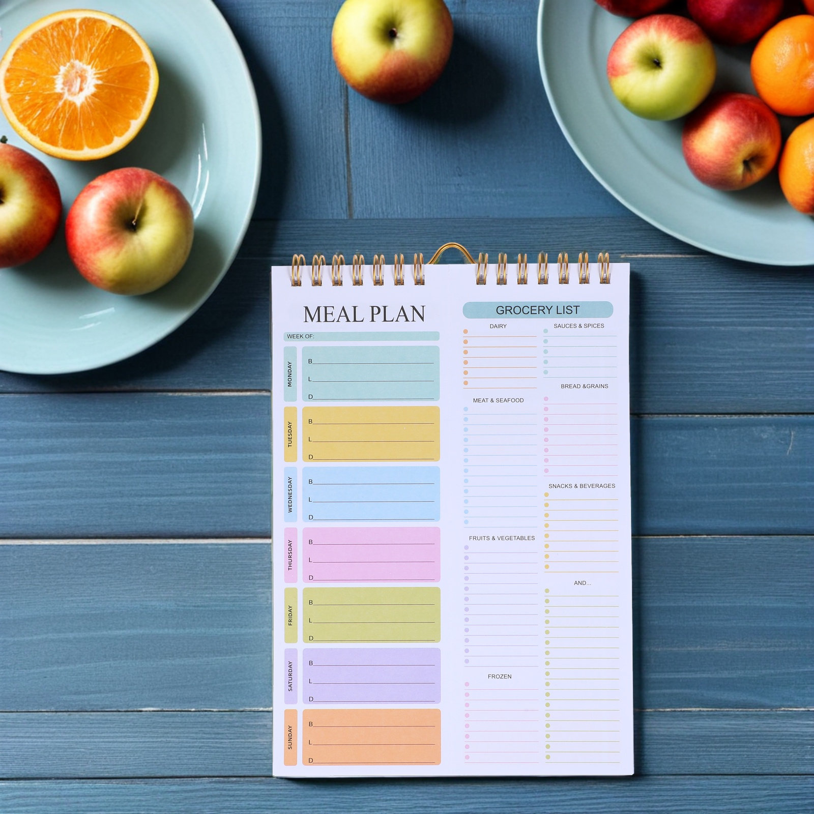 دفتر تخطيط وجبات الأسبوع بـ 52 - مراجعة Meal Prep Grocery List وسعره