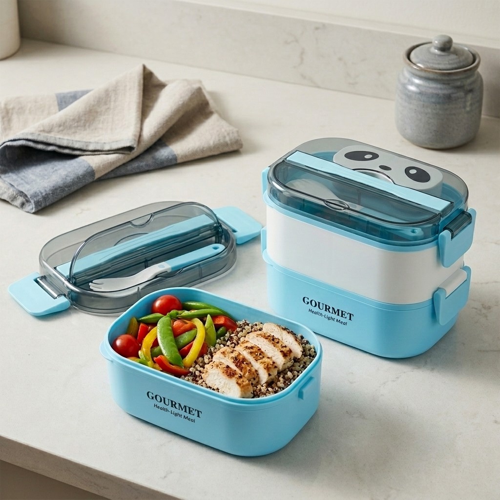 صندوق غداء بلاستيكي آمن للميكر - مراجعة Meal Prep Or Prep Meal وسعره