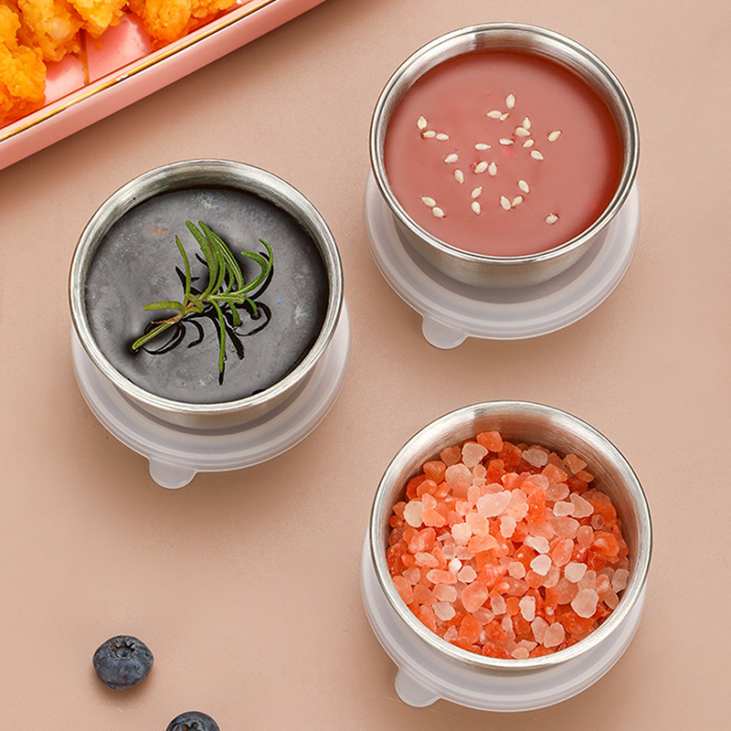 حاوية لخلع الملابس ، أطباق الص - مراجعة Sauce Dipping Cup وسعره