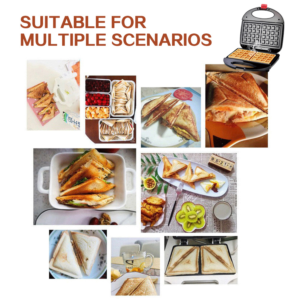 السندويشات توست توستر برس 750W - مراجعة Breakfast Sandwich Press وسعره