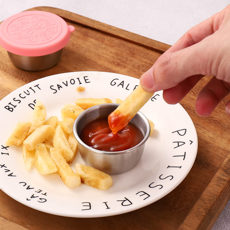 1/4 قطعة الفولاذ المقاوم للصدأ - مراجعة Sauce Dipping Cup وسعره