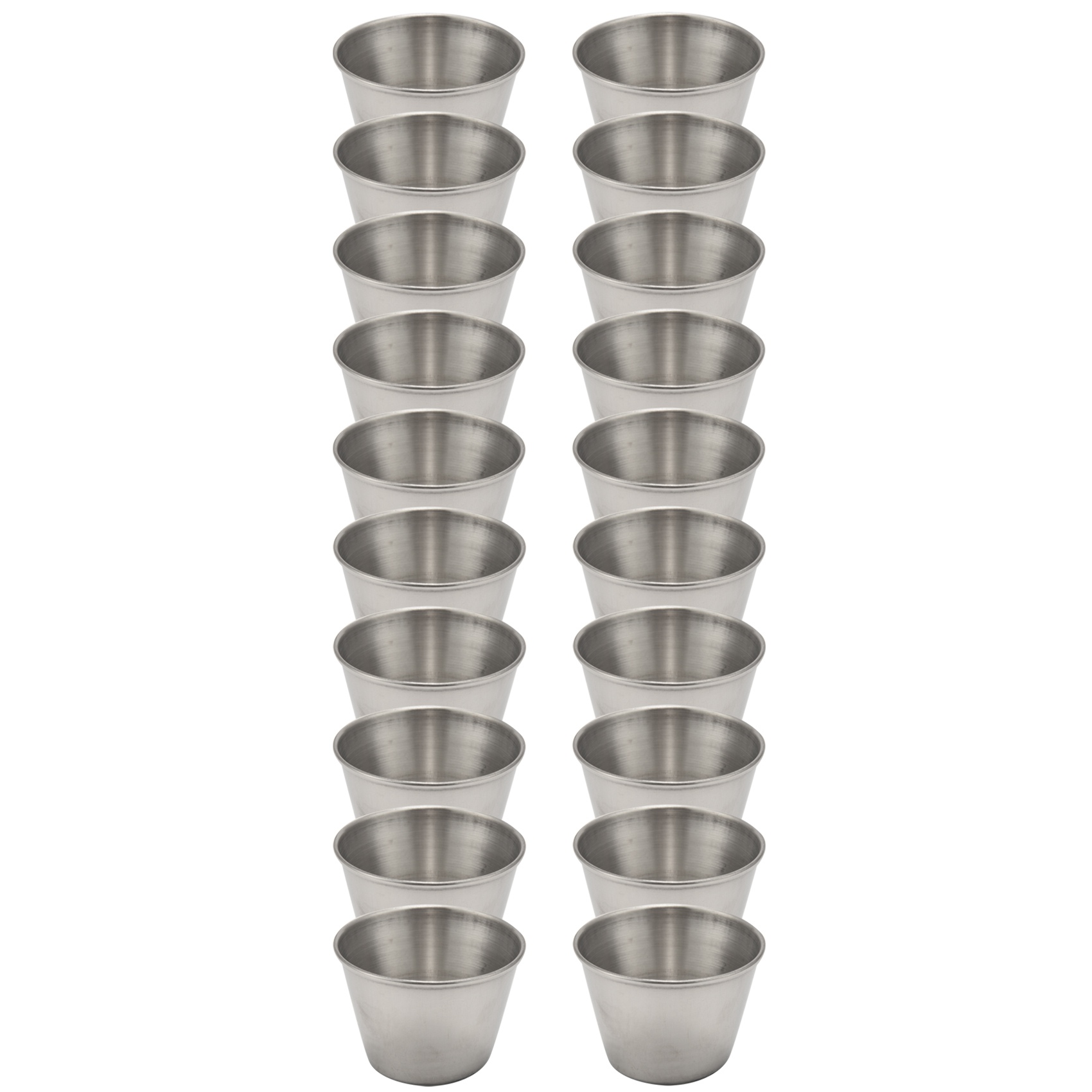 20 قطعة من أكواب الصلصة المصنو - مراجعة Sauce Dipping Cup وسعره